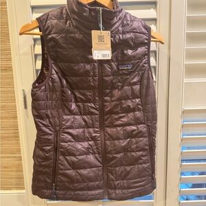 Patagonia Brown Quilted Vest